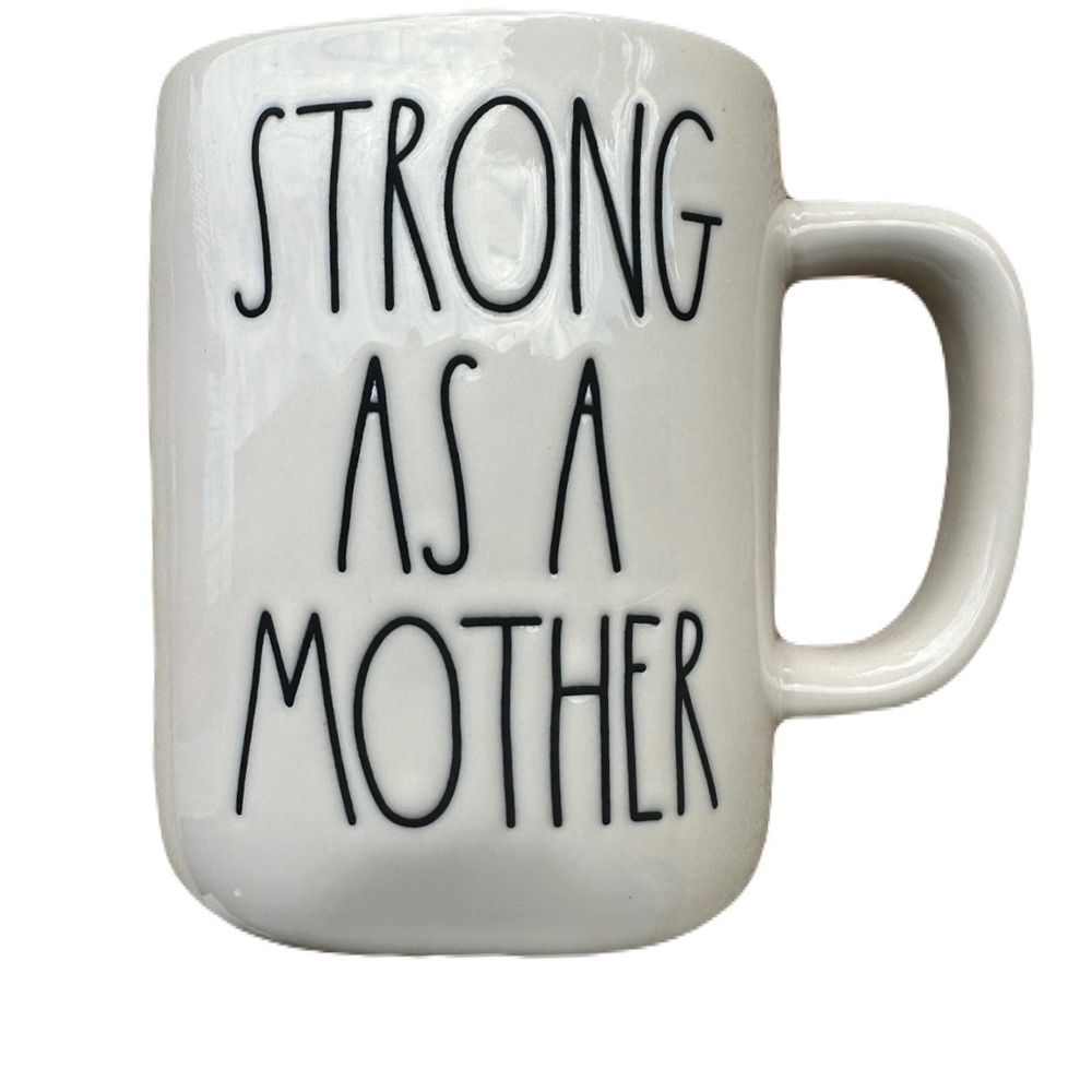 Rae Dunn Artisan Collection Ceramic Mug - Strong As A Mother
